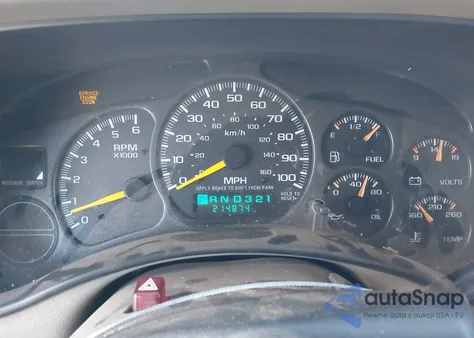 2001 Chevrolet Tahoe Ls z USA, uszkodzony, nr VIN 1GNEC13T71J218528